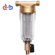 4 Split-Mouth Water Filters Front Purifier Copper Lead Pre-Filter Backwash Remove Rust Contaminant Sediment Pipe