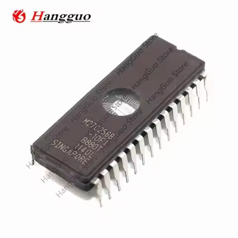 5PCS/ 10PCS M27C256-10F1 M27C256B-10F1 M27C256 27C256 M27C256B DIP28 IC EPROM UV 256KBIT 100NS Memor