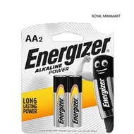 Energizer Alkaline Battery Power AA 2 pcs