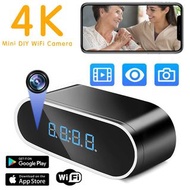 VIP WiFi 迷你時鐘攝像頭高清 1080P 監控攝像頭夜視報警監視器