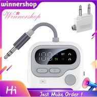 Bluetooth 5.4 Adapter Bluetooth 5.4 Receiver 3.5mm AUX HIFI HD Low Latency Airplane Wireless Bluetoo