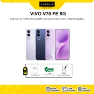 VIVO V70 FE 5G SMARTPHONE (8GB RAM+256GB ROM) | ORIGINAL VIVO MALAYSIA