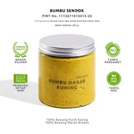 Bumbu Dasar Kuning 400g --- BUMBU SENDOK Halus Dapur Itan Masak Homemade Basah Tanpa MSG Lengkap Kom