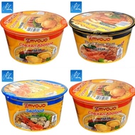 Mi mie instan rasa ayam tomyum tomyam Thailand  Myojo Chicken Abalone Seafood Thai Tom Yam Yum cup 8