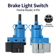 Brake Light Stop Lamp Switch for Ford Escape Explorer Expedition Mustang Mazda 3 CX-5 4-Pin 8T4Z-134