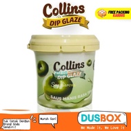 Collins Dip Glaze Greantea 1kg Dip Glaze/ Collins Dip Glaze/ Donut Topping/ Ice kulkul Topping/ Toas