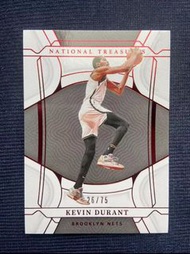 Kevin Durant /75 (Nets) 2021-22 Panini NBA National Treasures