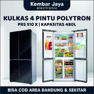 POLYTRON PRS 510X KULKAS 4 PINTU FRENCH DOOR MULTI DOOR GARANSI RESMI