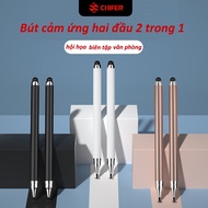 CHIFER Tablet disc silicone tip stylus phone drawing pen drawing pen double tip stylus
