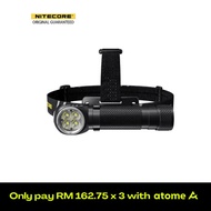 NITECORE HC35 CREE XP-G3 S3 LED 2700L Rechargeable Headlamp