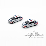 Masterpiece Model|Masterpiece Collectibles 1/64 Singapore Collectibles Police Car Alloy Model
