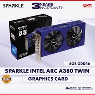 SPARKLE INTEL ARC A380 TWIN 6GB GRAPHIC CARD (3 YEARS WARRANTY)