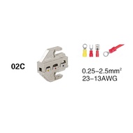 JIYAN2866 4mm Slot Pliers Crimp Jaw Replacement SN-58B/2546B/2549 /06/X6/06WF/03H Crimping Tool High