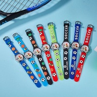 Cool Watch Handsome Football Student Watch Children's Watch 3D Quartz Watch Gift Gift