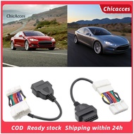 ChicAcces Power Supply Cable Extension Cable Adapter Tesla Obd2 Diagnostic Cable Adapter Compact Size Portable Easy Installation 26pin Extension Cable Southeast Asian Buyers'