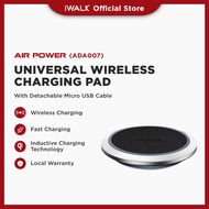 iWALK Universal Wireless Charging Pad – Slim & Fast Qi Charger