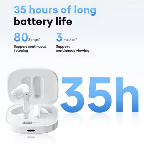 Original Lenovo LE209 Wireless Bluetooth 6.0 Earphone Noise Reduction Sport HiFi Headphones Ultra Lo
