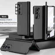 Case For Samsung Z Fold 5 Fold5 Casing Premium Magnetic SafirPen