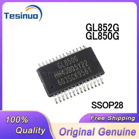 5/PCS New Original GL850G GL852G SSOP28 USB 2.0 central controller chip In Stock