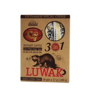 C7 Original LUWAK Aromatic And Rich Instant Coffee 3in1 for Work Refreshment Boxed 306g Vietnam Spra