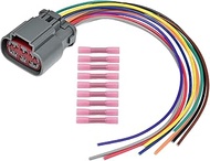 Transmission Solenoid Connector Pigtail Plug Harness fit for Ford E4OD 4R100 Model Transmissions 199