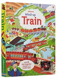 WIND-UP TRAIN BOOK /內附一台小火車 & 拼圖