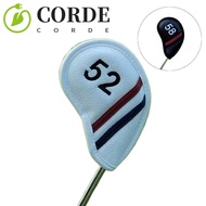 CORDE Golf Wedge Cover, PU Leather 48 50 52 54 Degree Sand Wedge Headcover, Universal 56 58 60 Degre