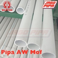 (Expert) Maspion Pipa AW 3/4 Inch Putih MOF PVC 4 Meter Paralon 3/4" PUTIH