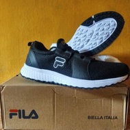 SEPATU SNEAKERS PRIA FILA JACK ORIGINAL HITAM PUTIH