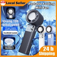 ZEELOT MF119 Portable High Speed Handheld Cooling Fan with 9000mAh Long Battery Life