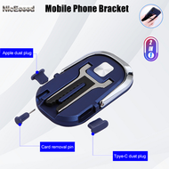NicEseed Multipurpose Car Phone Bracket 360 Rotation Finger Ring Multiple-angle Mobile Phone Mount Smartphone Auto Stand For All Cellphone Xiaomi Huawei IPhone