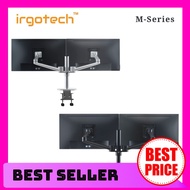 [ Local Ready Stocks ] IRGOTECH M-Series  Dual Monitor Stand 15- 32 inch Monitor Desk Mount Arm Doub