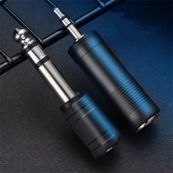 TRS Stereo Connector Adaptor 3 5mm Female to 6 35mm Male for Headphones