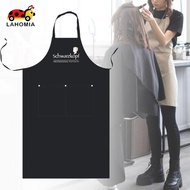[lahomia] Salon Apron Kitchen Apron Professional Workwear Apron for Waiters Men