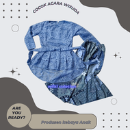 SETELAN KEBAYA ANAK PEREMPUAN MODEREN MODEL ROK DUYUNG USIA 3 14 TAHUN PAUD TK SD KEKINIAN