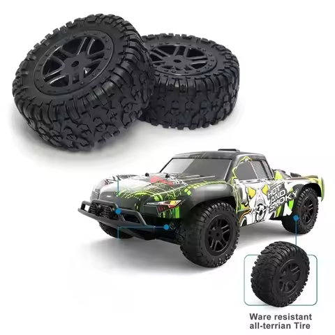 4Pcs Tire Tyre Wheel PX9300-21 For Pxtoys Enoze 9300 9302 9300E 9302E 9303E 9304E 1/18 RC Car Spare 