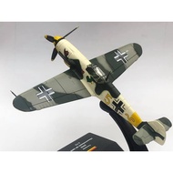 Bf109 Bf-109 Bf-109F-4 World War Ii German Fighter Scale 1/72 Part Alloy Finished Product Blue Box