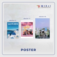 Print Poster Printing/ Custom A2 Size Drawing/ A1/ A0 Luster Material/ Albatros/ Glossy Paper/