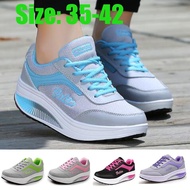 in stock Fashion Women Heel shake shoes Sports Lady healthy mbt shoes