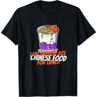 Men's cotton T-shirt I Eat Sketchy Ass Food For Lunch T-Shirt 4XL , 5XL , 6XL