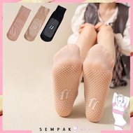 MATA SS Transparent Women's Socks 7037 Stocking Model Stocking Socks with Anti-Slip Gel Slip Korean 