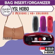 [𝐁𝐍𝐂𝐓👜]🧡 Bag Insert Organizer for YSL Hobo Bag | Felt Bag In Bag Customized Organiser | Many Designs