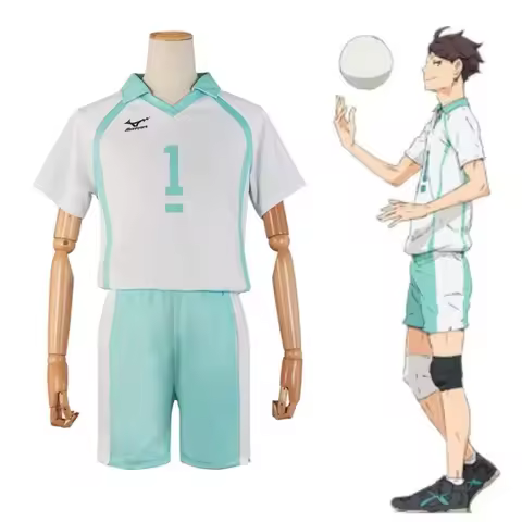 Haikyuu!! Oikawa Tooru Cosplay Costume Volleyball uniform Hinata Shoyo Tobio Kageyama cosplay suits 