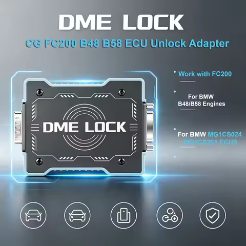 New CG FC200 B48 B58 ECU DME Unlock Adapter No‑Open No‑Solder Programming Unlock Tool for BMW MG1CS0