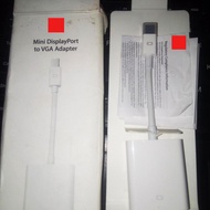 (Guaranteed 100% Original Apple) Used Condition - Mini Display Port To VGA Adapter/Adapter VGA Macbo