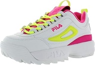 Fila Womens Disruptor II Premium Workout Running Shoes White 10 Medium (B,M)