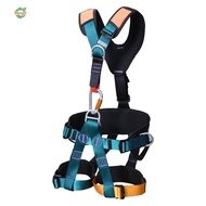 Fall Protection Safety Harness with Back & Side D-Rings Full Body Roofing Construction Harness[Winne