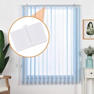 30pcs 89mm Vertical Blind Top Hangers Bracket Double Slot Home Rack Repair Rods Support Window Chain