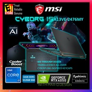 MSI Cyborg 15 A13VE-2476MY Gaming Laptop (i7-13620H/16GB DDR5/512GB SSD/6GB RTX 4050/15.6" 144HZ FH