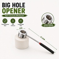 Coconut Opener Coconut Opening Tool Set Coconut Shell Opener Set Pembuka Kelapa Coconut Peeler Hamme